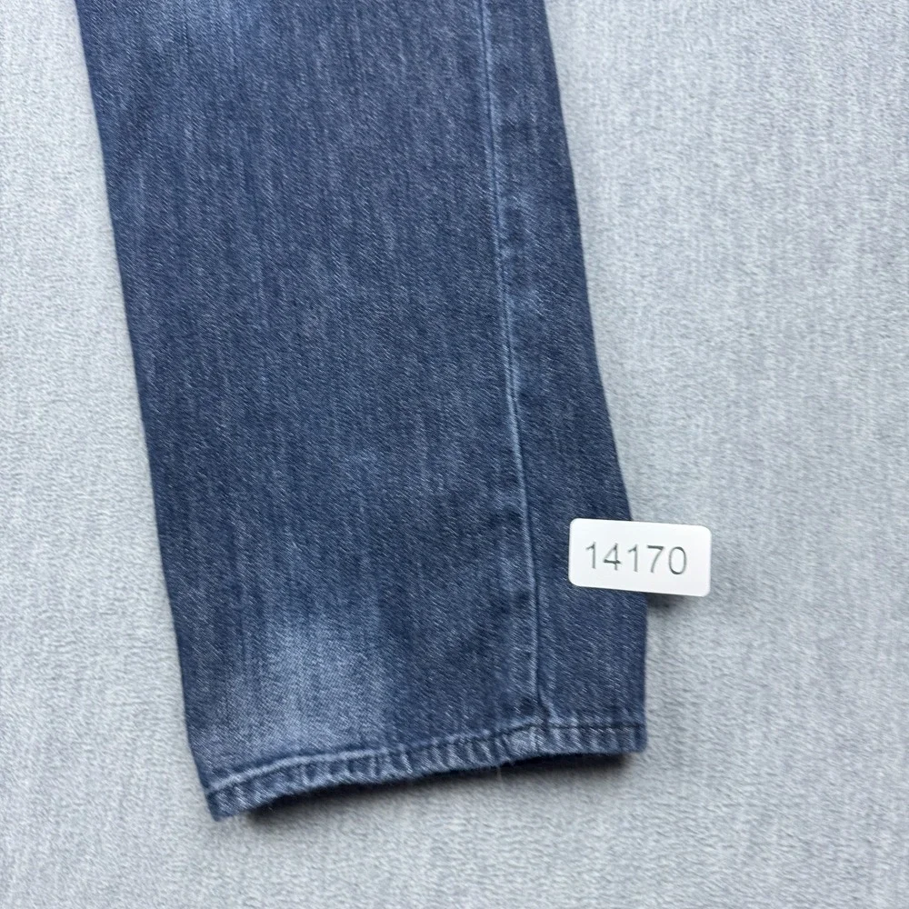 DKNY‎ Jeans Mens 32x32 Blue Denim Bleecker Straight Leg Dark Wash Casual Classic